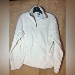 Patagonia Off-White women’s Zip-Up Sweater